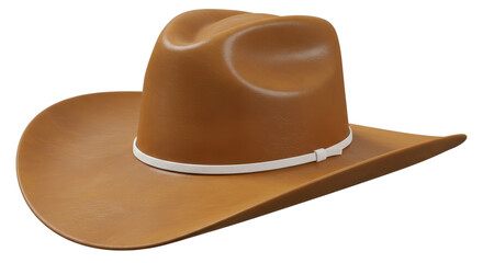Isolated Cowboy Hat