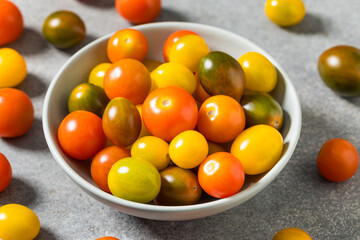 Organic Colorful Heirloom Cherry Tomatoes