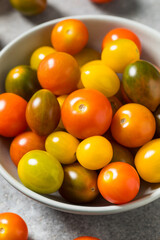 Organic Colorful Heirloom Cherry Tomatoes