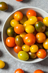 Organic Colorful Heirloom Cherry Tomatoes