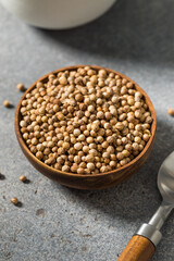 Dry Organic Indian Coriander Seeds