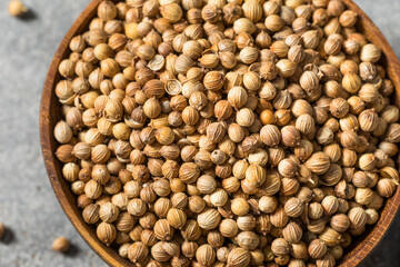 Dry Organic Indian Coriander Seeds