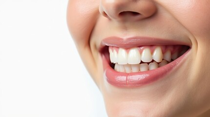 Obraz premium Side-by-side view of bad teeth with decay and a perfect white smile, clean background, dental transformation concept