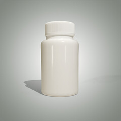Supplement Bottle Mockup