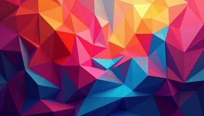 Obraz premium Abstract colorful geometric shapes forming a visual rhythm , color, forms