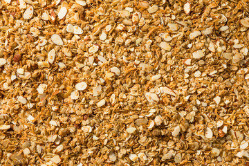 Homemade Organic Dry Almond Granola