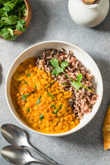 Indian Homemade Coconut Lentil Curry