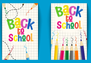 Back to school background theme