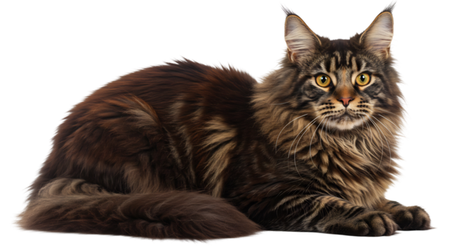 優雅な毛並み 可愛い猫 横顔