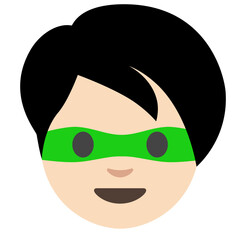 Superhero (Black Hair)
