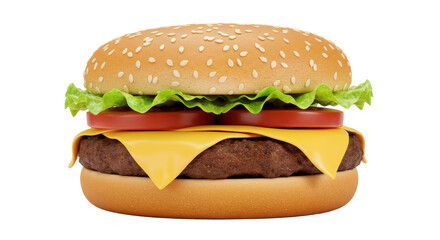 Isolated Burger