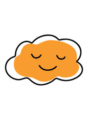 hand drawn cloud illustration