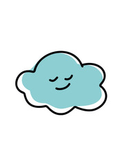  line cloud vector