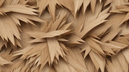 Abstract wooden texture with sharp peak patterns for creative background designs