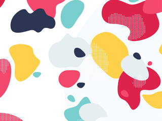 background , Abstract seamless pattern, minimal geometric background. pattern, plant, colorful