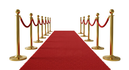 Isolated Red Carpet Event