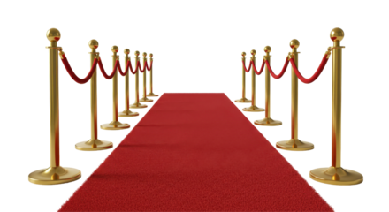 Isolated Red Carpet Event