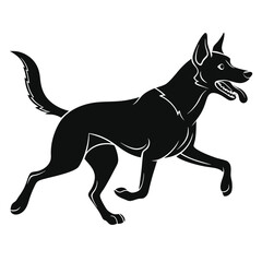 Different animal paw print vector illustrations and isolated background.