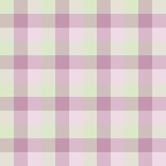 Seamless checkered pattern  pastel colors, purple, pink,  green.  Ideal for  gifts, fabric, textile,  gift paper, packaging, background, addition