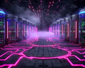 Futuristic Server Room (5)