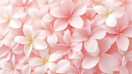 Pink white flower petals macro soft background