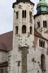 Romanesque Church with Stone Towers