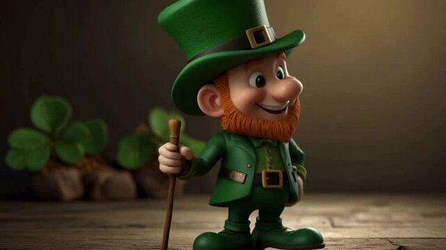 st patricks day leprechaun