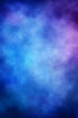 Naklejka premium Abstract Blue Purple Grunge Texture Background AI art