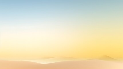 Fototapeta premium Pastel Sunset Over Gentle Rolling Sand Dunes