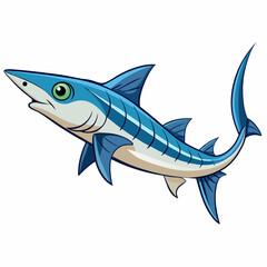 Fototapeta premium Remora Fish Vector | High-Quality Digital Illustration for Creative Projects