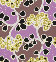 Big flower,Seamless watercolor floral pattern, Flowers patterns. Seamless floral backdrop, floral seamless pattern,