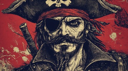 Talk Like a Pirate T-Shirt Design. Vintage Typography Graphic Illustration