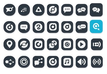 set of metal letters