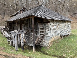 Timeless Charm: Old Houses, Windmill, and Watermill 