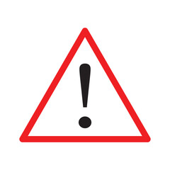 Warning danger triangle icon in line set isolated on white background hazardous vector apps and website material symbol in trendy style. Globally Harmonized System All classes caution in eps 10.