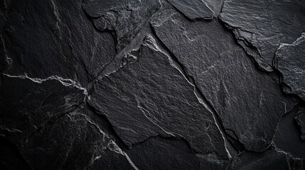 Dark Grey Slate Texture Background, Minimal and Clean Design, Perfect for Modern Aesthetics
