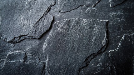 Dark Grey Slate Texture Background, Minimal and Clean Design, Perfect for Modern Aesthetics
