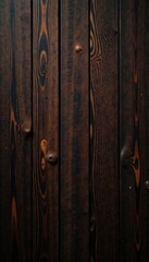 Fototapeta premium rich dark wood background with subtle grain pattern, interior design, wood background, grain pattern