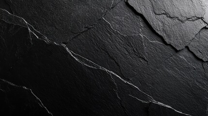 Dark Grey Slate Texture Background, Minimal and Clean Design, Perfect for Modern Aesthetics
