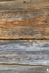 Fototapeta premium Brown wooden texture in background