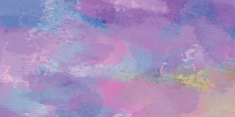 Abstract translucent multicolored watercolor background. Watercolor background. 3D illustration, 3D rendering. Colorful gradient ink colors wet effect hand drawn canvas background .