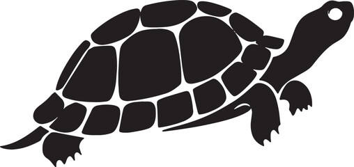 turtle silhouettes vector design, turtle icon  