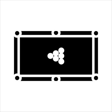 recommend clip art: Linear pool table icon from Gaming outline collection. Thin line pool table icon isolated on white background. pool table trendy illustration
