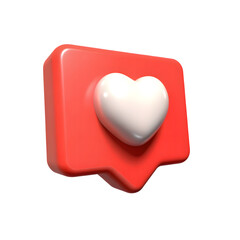 Social Media Like Icon – Engagement & Love.