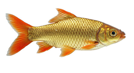 Isolated Golden Fish