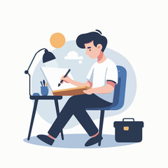 vector character people are painting art