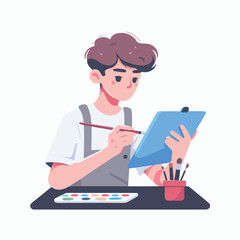 business people working together