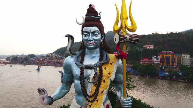 statue of  lord shiva 