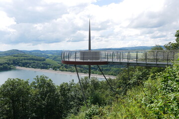 Aussichtspunkt Skywalk Biggesee bei Attendorn