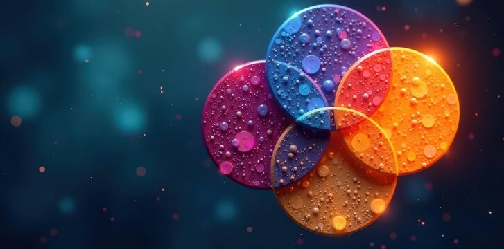 Three overlapping circles illustrate the interconnectedness of Lean Six Sigma elements , process, infographic